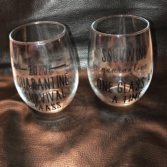 Stemless Wine Glasses (set of 2) - Picture 3 of 5